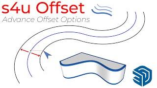 Advance Offset Options in SketchUp using the s4u offset Plugin