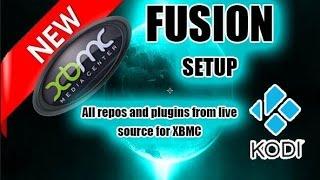 XBMC setup fusion as a source for addon and repos