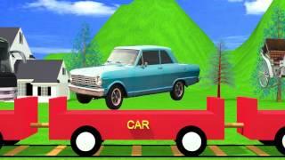 Sounds of Vehicles | Kindergarten Learning Videos Full HD