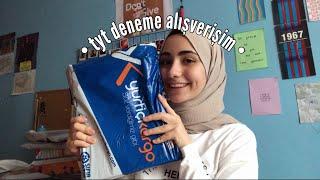 yks kaynak alışverişim, yeni tyt denemelerim 