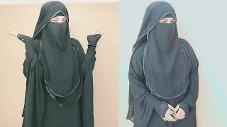 হুডি নিকাব||Butterfly Niqab | How to Wear Instant Layered Hoody Niqab