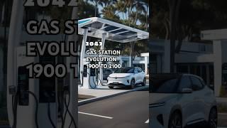 Gas station ️ evolution made with AI #evolution #ai