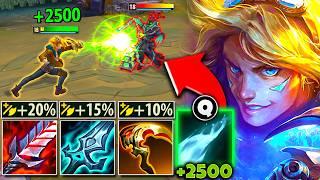 Ezreal but I stack lifesteal and every Q heals me to full health... (VAMPIRE EZREAL)