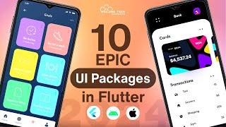 98% Flutter Developer Don't Know These 10 EPIC UI Packages  | Redesign Your UI Like a Pro