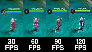 FPS CAN CHANGE THE GAME | MOBILE LEGENDS REFRESH RATE COMPARISON