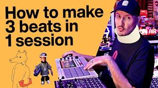 Making Beats MPC Live II live on stream  Boom Bap Lofi Hip-Hop 