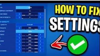 How To Fix Fortnite Settings NOT Saving! (Resetting Fix) How To Fix Fortnite Settings NOT Saving!