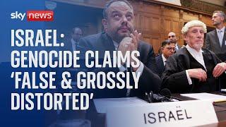 Israel: South Africa's genocide claims 'false & grossly distorted' | Israel-Hamas war