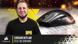 Schnell und leicht! - M75 AIR WIRELESS Gaming-Maus feat. @Nilson1489 ️🪶