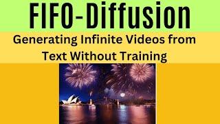 FIFO-Diffusion: Generating Infinite Videos from Text Without Training