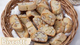 Italian Almond Biscotti Recipe | CANTUCCI
