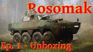 Model Rosomak APC  - 1/35 IBG - Unboxing