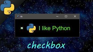 Learn Python tkinter GUI checkboxes easy ️