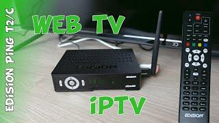 Recensione decoder digitale terrestre HD Edision Ping T2/C con IPTV, Web Tv e telecomando universale