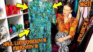 HAUL LUMPEKSOWY !!! OSTATNIE ZAKUPY Z SECOND HANDU !!! MIERZYMY !!! TRY ON !!! #211