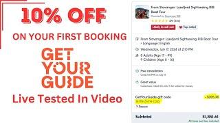 10% Off On Your First Booking With GetYourGuide Promo Codes by Guideatour.com