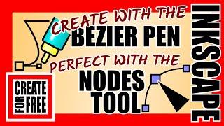 Inkscape Bezier Pen Tool