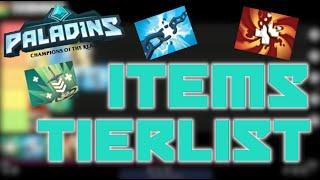 All Items Tierlist | Paladins