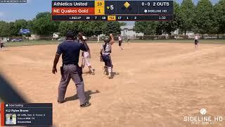 Athletics United vs Nebraska Quakes Gold 16U Macken (2023.06.24)