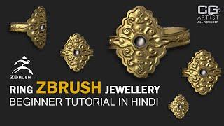 ring zbrush|zbrush jewelry tutorial in hindi