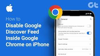 How to Turn off Google Discover Feed Inside Google Chrome on iPhone | EASY Tip You Didn't Know!