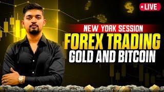 LIVE FOREX  TRADINGI NYC SESSION  II GOLD TRADING | FOREX HINDI | JAN 2   | DAY 216 | TopG Trader