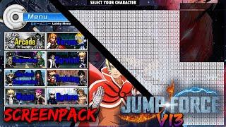 Mugen Screenpack Jump Force V13 (DirectX)