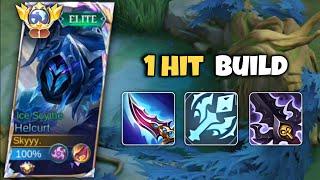 FINALLY!! HELCURT BEST 1 HIT BUILD 2024!! ( Must try ) MLBB