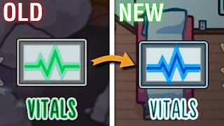 Among Us VITALS evolution - Scientist VITALS new UPDATE