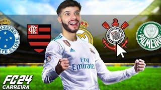 Rafão no Brasileirão?? Estou de saída do Real Madrid e indo pro Brasil!  FC 24 (Carreira Jogador)