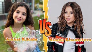 Amina Kikido VS Milana Khametova Transformation  New Stars From Baby To 2023