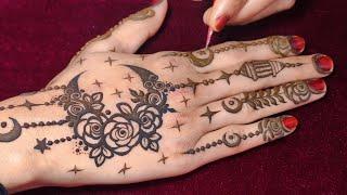 Eid Special Chand Mehndi Design | Chand Mehndi Design | Eid Mehndi 2025 | Mehndi ka Design