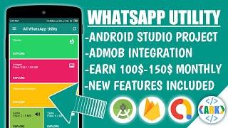 All in One WhatsApp Tools App Source Code | FREE Android Studio Project