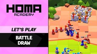 Mobile game development: Battle Draw Game Design - New Hybridcasual Games