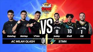 Brawl Stars World Finals 2022 Day 1: AC Milan QLASH vs STMN Esports