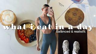 what I eat in a day | High protein, balanced and following the 80/20 rule