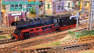 Dampflok 58.30 von Saxonia Modellbau in TT / 1:120 | Da ist das Gerät! | TT Modellbahn