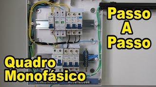 Como instalar Quadro de distribuição Completo