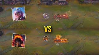 Prestige Battle Academia Qiyana vs La Ilusion Qiyana - Skin Comparison - League of Legends