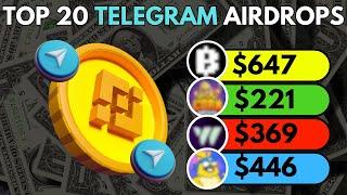 20 Best Free Airdrops For Telegram - September 2024 - Promising Crypto Airdrops Telegram Autoclick