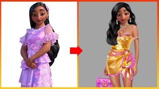 Disney Encanto : Isabela Madrigal Glow Up | Cartoon World Art