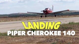 Piper Cherokee PA28 140 Landing G-LTFB