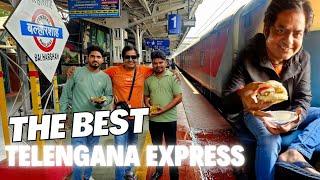 12724 Telengana Express train Journey | New Delhi to Secundrabad full train journey