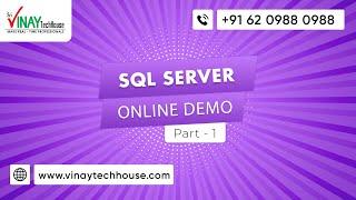 Vinaytech SQL Server First Demo 02 11 2022