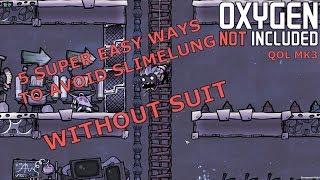 Oxygen Not Included QOL Mk3 - Guide to avoid Slimelung and dig through swamp biome.