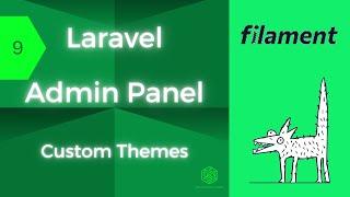 Laravel Filament Admin Panel: [9] Custom Themes