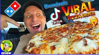 I Tried the VIRAL TikTok® Pizza from Domino's®! ⏰ Was It Worth The Hype?!  Peep THIS Out! ️‍️