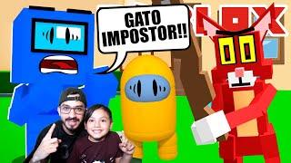 El Gato Malo es un Impostor | Roblox Kitty Impostor Mode | Juegos Karim Juega