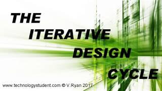 AN INTRODUCTION TO THE  ITERATIVE DESIGN CYCLE / PROCESS