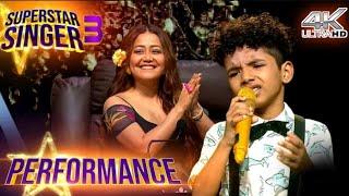 Superstar Singer S3 |Chand chupa badal mein पे Avirbhav की अदाकारी देख कर Neha हुई फ़िदा performance